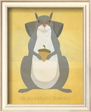 The Relentless Squirrel Art by John Golden