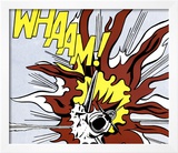 Whaam! (panel 2 of 2) Posters by Roy Lichtenstein
