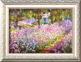 The Artist's Garden at Giverny, c.1900 Prints by Claude Monet
