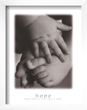 Hope: Baby Hands and Feet Prints by Laura Monahan