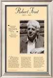 American Authors of the 20th Century - Robert Frost Poster