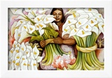Vendedora de Alcatraces Art by Diego Rivera