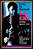 B.B. King - Live in Detroit Posters by Dennis Loren