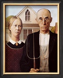 American Gothic Posters by Grant Wood
