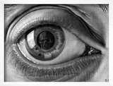 Eye Prints by M. C. Escher
