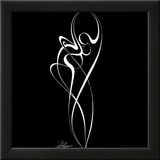 Dancing Couple III Posters by Alijan Alijanpour