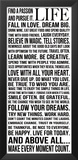 Life Poster by Louise Carey