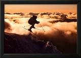 Challenge: Skier in Clouds Art