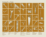 Catalog 2 - Tools Serigraph by  Brainstorm