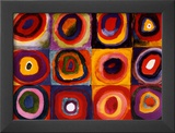 Farbstudie Quadrate, c.1913 Poster by Wassily Kandinsky