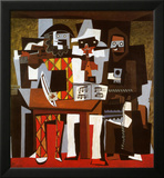 Three Musicians, c.1921 Posters by Pablo Picasso