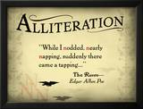 Alliteration Print