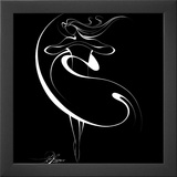 Dancing Silouhette II Prints by Alijan Alijanpour