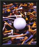 Character: Golf Tees Prints by Bruce Curtis