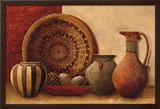 Basket and Vessels Print by Kristy Goggio