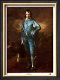 The Blue Boy Print by Thomas Gainsborough