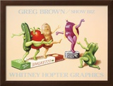 Show Biz Prints by Greg Brown