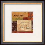 Words to Live By, Strength Art by Debbie DeWitt