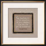 Go Confidently Print by Karen Tribett
