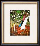 Three Candles Prints by Marc Chagall