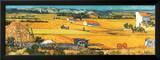 Harvest at Arles, c.1888 Art by Vincent van Gogh