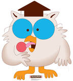 Mr. Owl - Tootsie Roll Lifesize Standup Poster Silhouette découpée