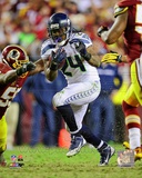 Marshawn Lynch 2012 Playoff Action Photo