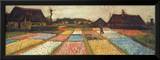 Flower Beds in Holland, c.1883 Prints by Vincent van Gogh