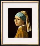 Girl with a Pearl Earring Poster by Jan Vermeer