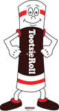 Tootsie Roll Man Lifesize Standup Poster Silhouette découpée