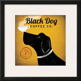 Black Dog Coffee Co. Print by Ryan Fowler