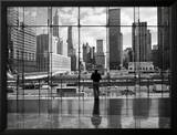 Looking at Ground Zero Prints by Henri Silberman