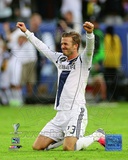 David Beckham Celebrates Winning the 2012 MLS Cup Photo David Beckham Celebrates Winning the 2012 MLS Cup Photo