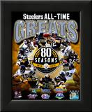 Pittsburgh Steelers All Time Greats Composite Framed Photographic Print