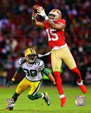 Michael Crabtree 2012 NFC Divisional Playoff Action Photo