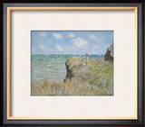 Cliff Walk at Pourville, 1882 Posters by Claude Monet