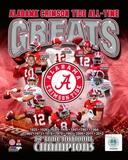 University of Alabama Crimson Tide All Time Greats Composite Photo University of Alabama Crimson Tide All Time Greats Composite Photo