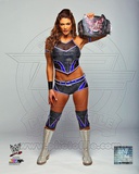 Eve with the Divas Championship Belt 2012 Posed Photo