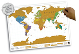 World Map - Scratch Map Poster Posters