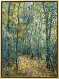 Sous-Bois, 1876 Impressão em tela emoldurada por Claude Monet Sous-Bois, 1876 Impressão em tela emoldurada por Claude Monet