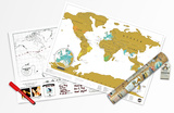 World Map - Scratch Map - Travel Edition Poster Set Posters