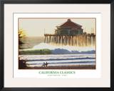 Huntington Beach Pier Prints by Dennis Junor