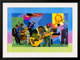 Jammin' at the Savoy Prints by Romare Bearden