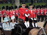 The Duchesses of Cornwall and Cambridge, Trooping Colour 2012, Queen's Bday Parade, London, England Photographic Print by Hans-Peter Merten