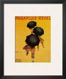 Parapluie Revel Prints by Leonetto Cappiello