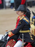 The Princess Royal, Trooping Colour 2012, Queen's Birthday Parade, Whitehall, London, England Photographic Print by Hans-Peter Merten