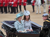 Duchesses of Cornwall and Cambridge and Prince Harry, Trooping Colour 2012, London, England Fotografisk tryk af Hans-Peter Merten Duchesses of Cornwall and Cambridge and Prince Harry, Trooping Colour 2012, London, England Fotografisk tryk af Hans-Peter Merten