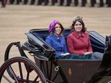 Princesses Beatrice and Eugenie of York, Trooping Colour 2012, Quuen's Bday Parade, London, England Photographic Print by Hans-Peter Merten