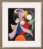 Femme a La Fleur, c.1932 Print by Pablo Picasso