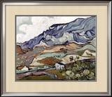 Van Gogh: Landscape, 1890 Framed Giclee Print by Vincent van Gogh